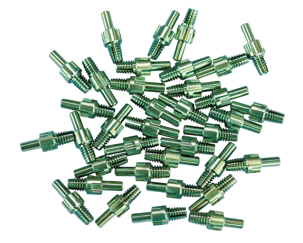 Template Needle Collets (Titanium), green, 2.0mm, (6pcs)