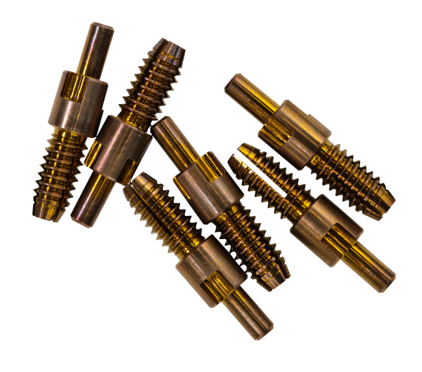 Obturator Needle Collets (Titanium), bronze, 1.65mm, Eckert &amp; Ziegler BEBIG, (6pcs)